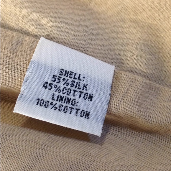 Kenneth Cole Silk/Cotton Skirt Lined 6 - Picture 8 of 8